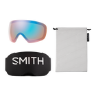 I/O MAG S, White Chunky Knit + ChromaPop™ Pro Photochromic Gold Mirror Lens, hi-res